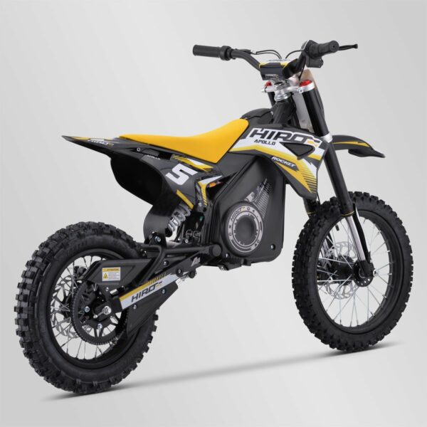 Dirt Bike Apollo Hiro Rocket 1300W - Jaune – Image 3