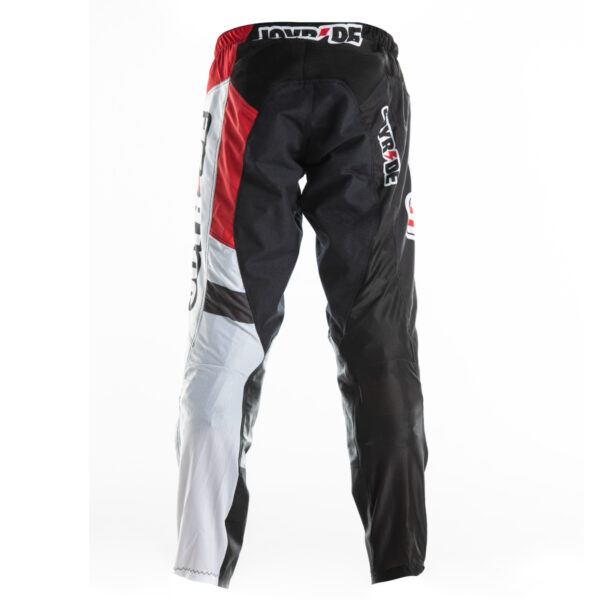 Pantalon MX Racer Black Red