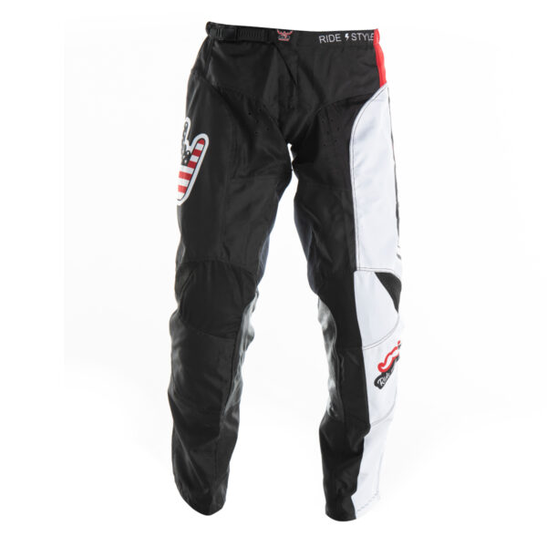 Pantalon MX Racer Black Red