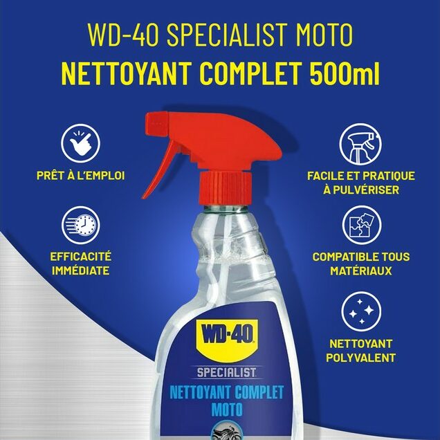 Nettoyant moto - WD40 - Mobeshop