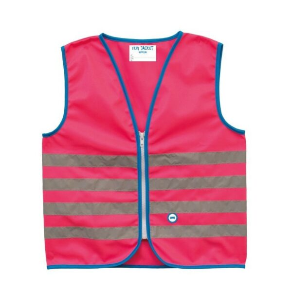 Gilet de sécurité enfant - Wowow Fun Jacket - Rose