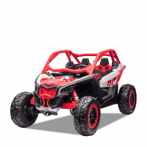 Buggy électrique enfant | SMX CAN AM Maverick Rouge