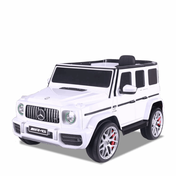 Voiture électrique enfant | Mercedes Benz AMG G63 Blanc