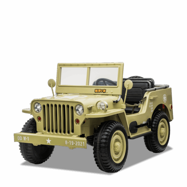 Voiture électrique enfant | Jeep Willys Sable