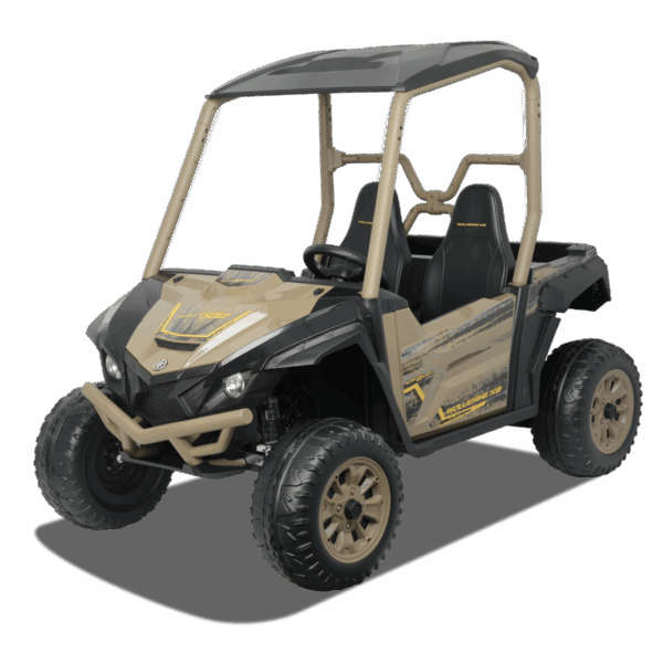 Buggy électrique enfant | Yamaha Wolverine X2 Beige