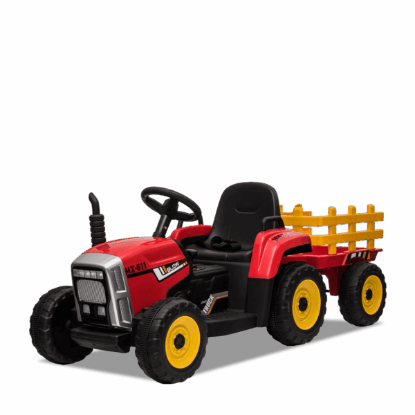 Tracteur électrique enfant Rouge