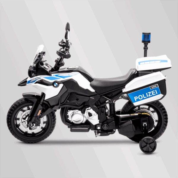 Moto électrique enfant | BMW F850 GS Police Blanc