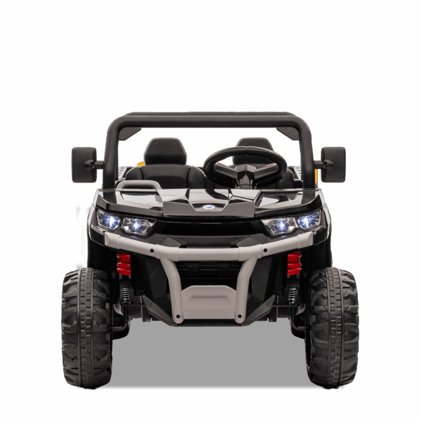 Tracteur enfant électrique | 6x6 Benne Basculante Noir
