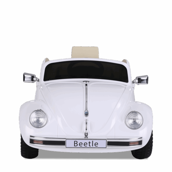 Voiture électrique enfant | Volkswagen Coccinelle Rétro Blanc