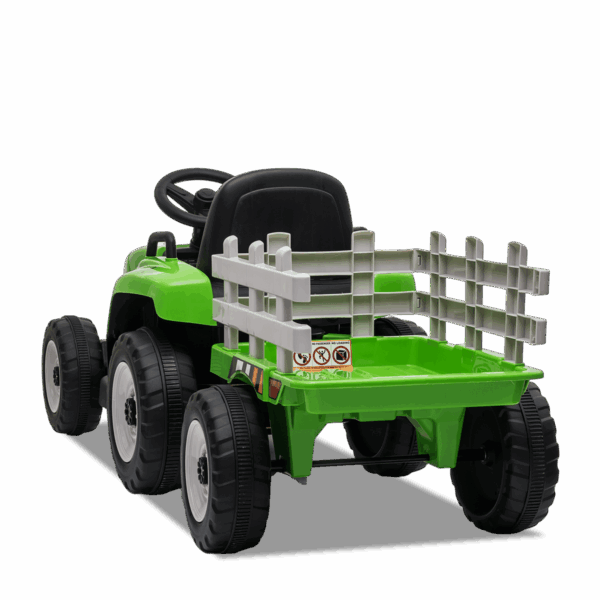 Tracteur électrique enfant Vert