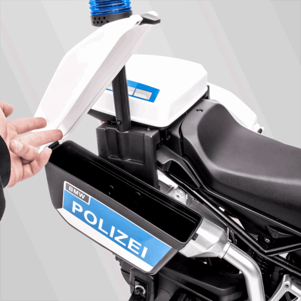 Moto électrique enfant | BMW F850 GS Police Blanc