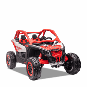 Buggy électrique enfant | SMX CAN AM Maverick Rouge