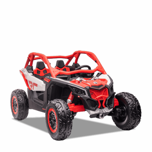 Buggy électrique enfant | SMX CAN AM Maverick Rouge