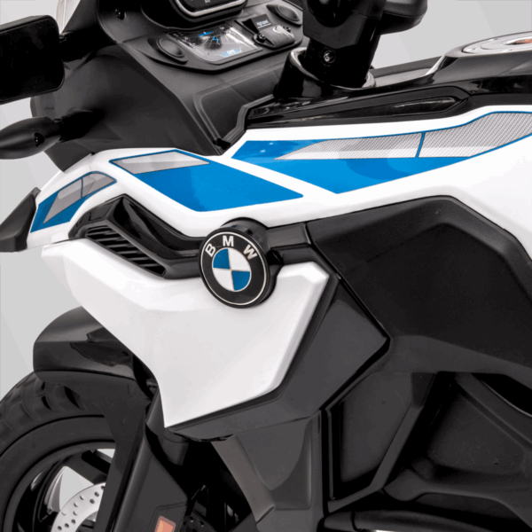 Moto électrique enfant | BMW F850 GS Police Blanc