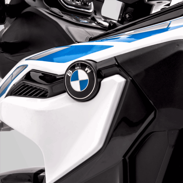 Moto électrique enfant | BMW F850 GS Police Blanc