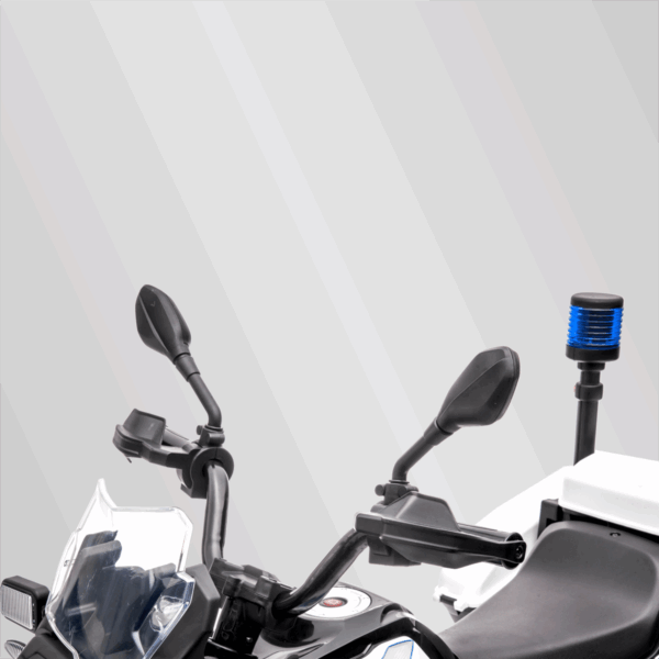 Moto électrique enfant | BMW F850 GS Police Blanc