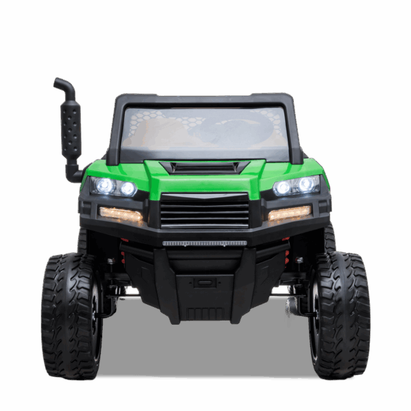 Tracteur enfant électrique | 6x6 Benne Basculante V2 Vert