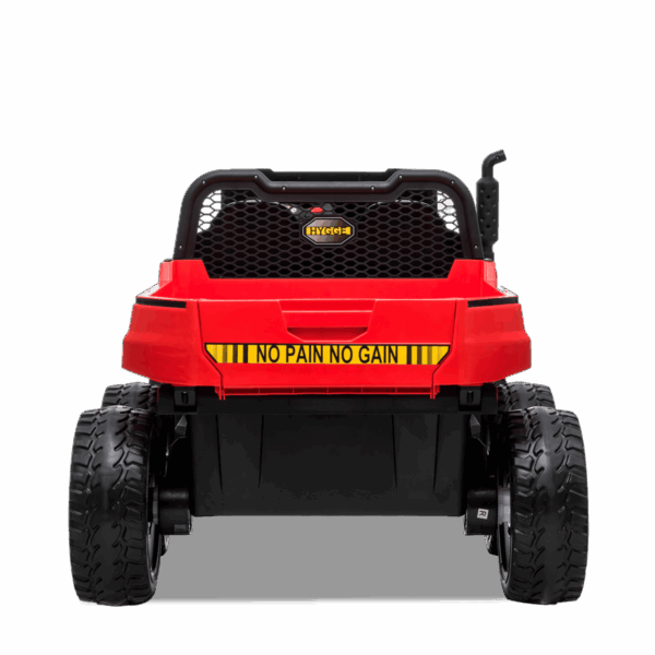 Tracteur enfant électrique | 6x6 Benne Basculante V2 Rouge