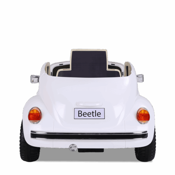 Voiture électrique enfant | Volkswagen Coccinelle Rétro Blanc