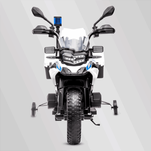 Moto électrique enfant | BMW F850 GS Police Blanc