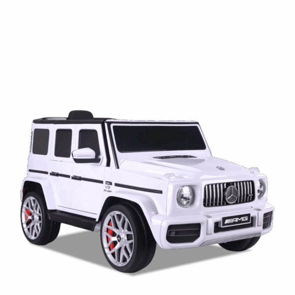 Voiture électrique enfant | Mercedes Benz AMG G63 Blanc