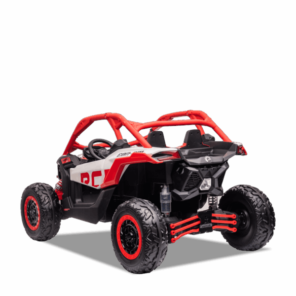 Buggy électrique enfant | SMX CAN AM Maverick Rouge