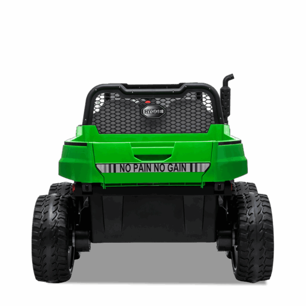 Tracteur enfant électrique | 6x6 Benne Basculante V2 Vert