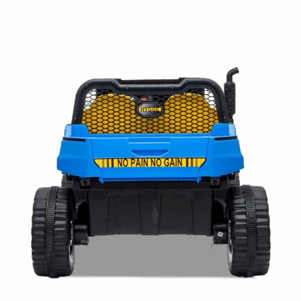 Tracteur enfant électrique | 6x6 Benne Basculante V2 Bleu