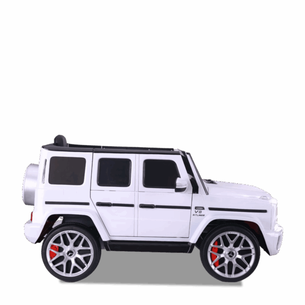 Voiture électrique enfant | Mercedes Benz AMG G63 Blanc