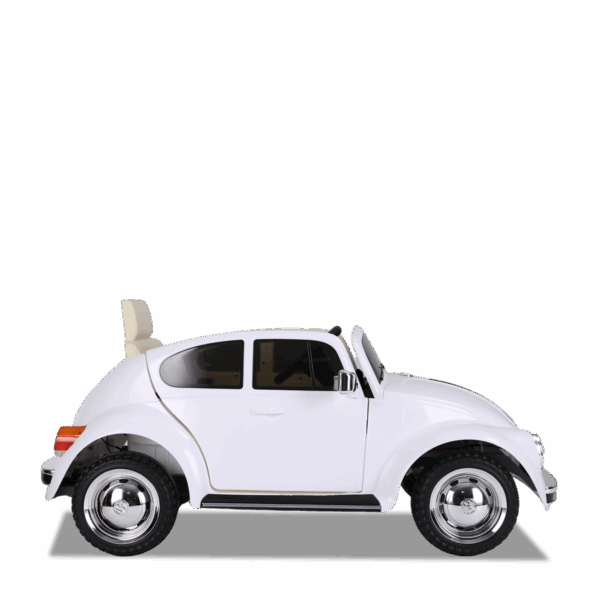 Voiture électrique enfant | Volkswagen Coccinelle Rétro Blanc