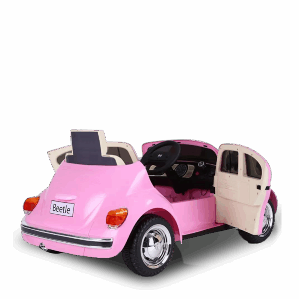 Voiture électrique enfant | Volkswagen Coccinelle Rétro Rose