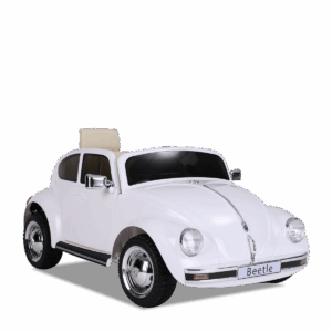Voiture électrique enfant | Volkswagen Coccinelle Rétro Blanc