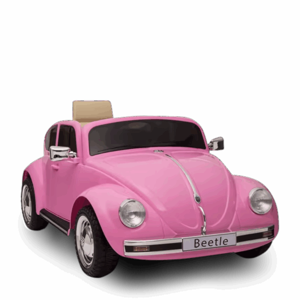 Voiture électrique enfant | Volkswagen Coccinelle Rétro Rose