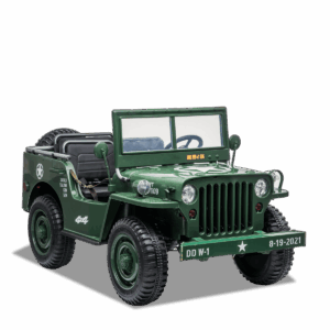 Voiture électrique enfant | Jeep Willys Vert