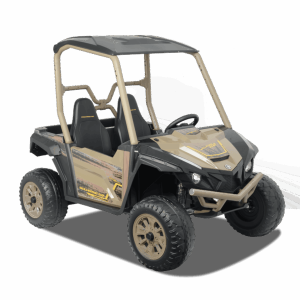 Buggy électrique enfant | Yamaha Wolverine X2 Beige
