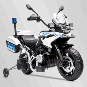 Moto électrique enfant | BMW F850 GS Police Blanc