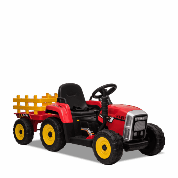 Tracteur électrique enfant Rouge