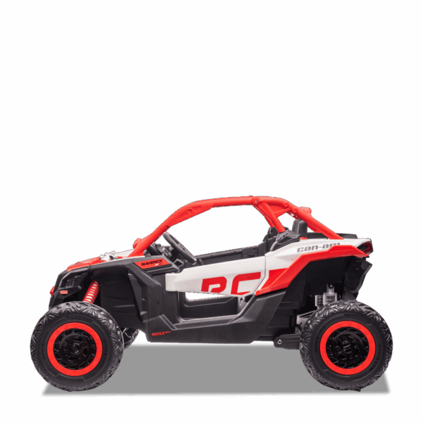 Buggy électrique enfant | SMX CAN AM Maverick Rouge