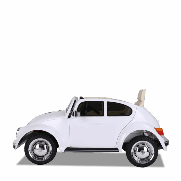 Voiture électrique enfant | Volkswagen Coccinelle Rétro Blanc