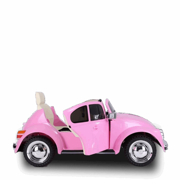 Voiture électrique enfant | Volkswagen Coccinelle Rétro Rose