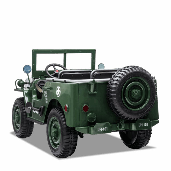 Voiture électrique enfant | Jeep Willys Vert