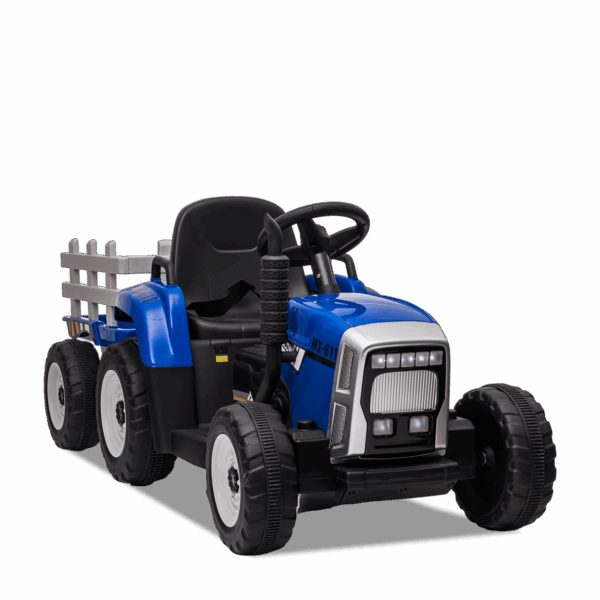 Tracteur électrique enfant Bleu