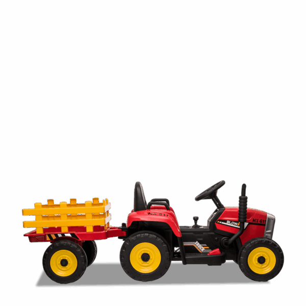 Tracteur électrique enfant Rouge