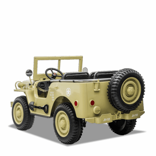 Voiture électrique enfant | Jeep Willys Sable