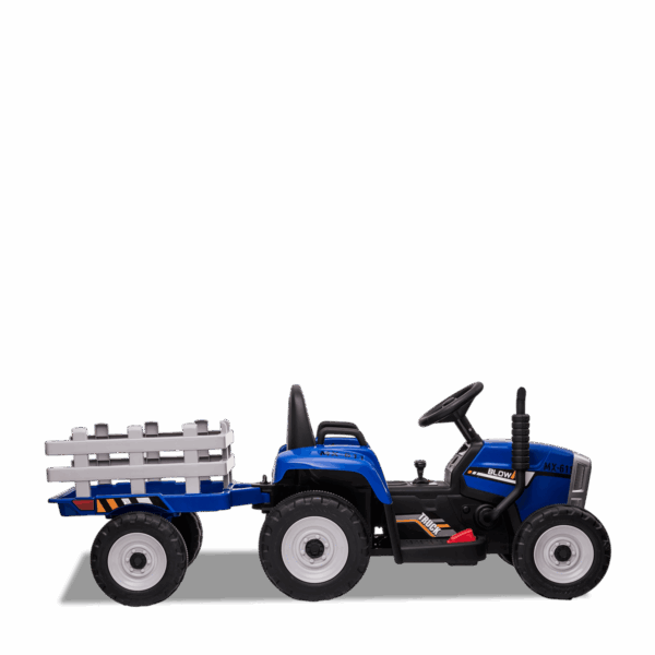 Tracteur électrique enfant Bleu