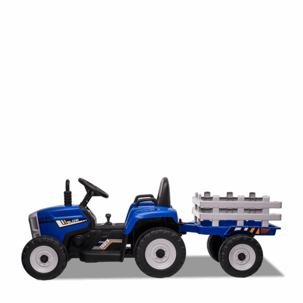 Tracteur électrique enfant Bleu