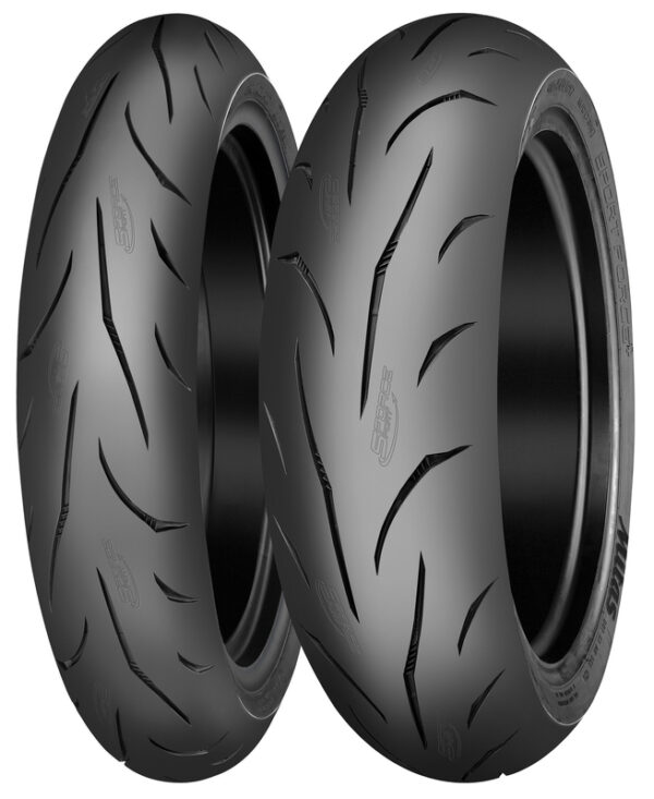 Pneus Supermotard Mitas Sport Force+ MITAS Tyre SPORT FORCE+ 110/70 ZR 17 (54W) TL