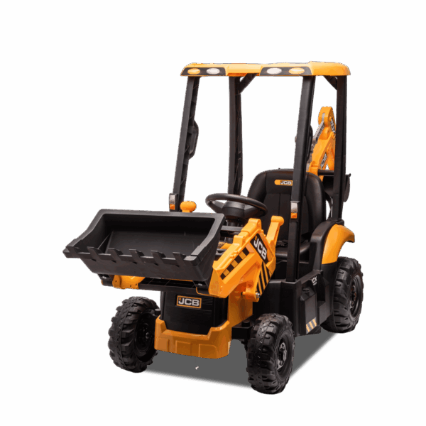 Tractopelle électrique enfant JCB Jaune