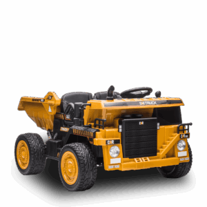 Camion de chantier électrique enfant XL Orange
