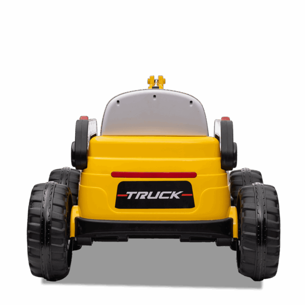 Bulldozer électrique enfant Jaune
